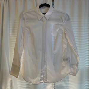 White Boston Proper button down